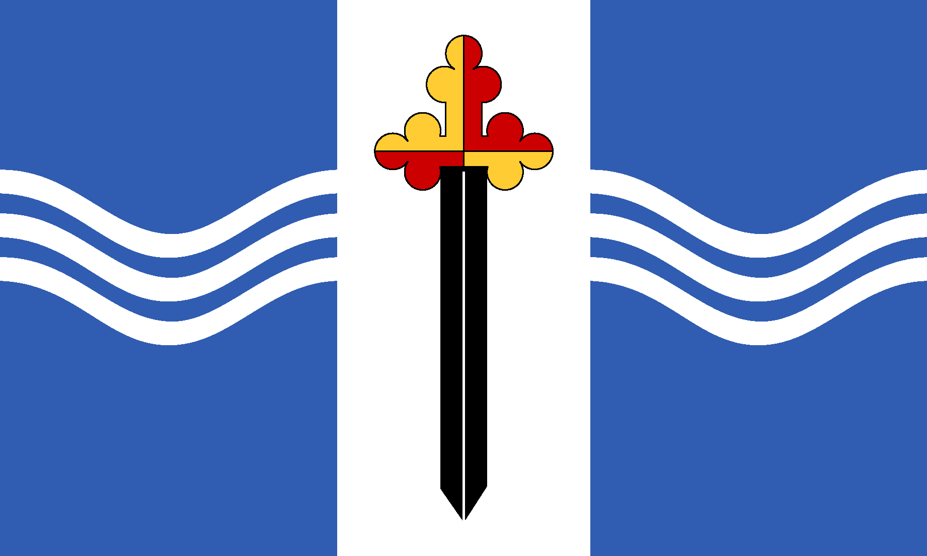 Flag Of Saint Michaels, Maryland Logo Vector Logo
